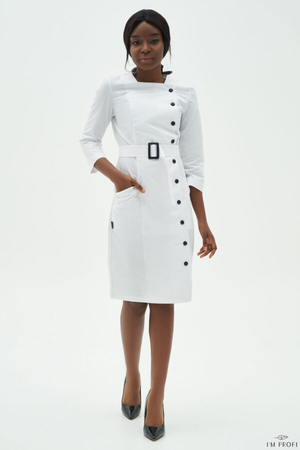 Жіночий медичний халат – P147