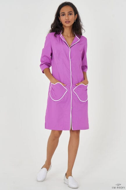 Improfi P173 Lab Coat Fuchsia 01