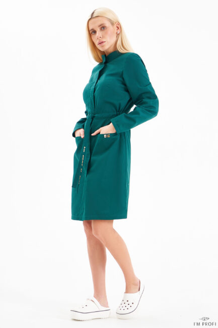 Improfi P206 Lab Coat Emerald 01