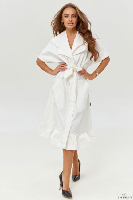 Improfi P207 Lab Coat White 01