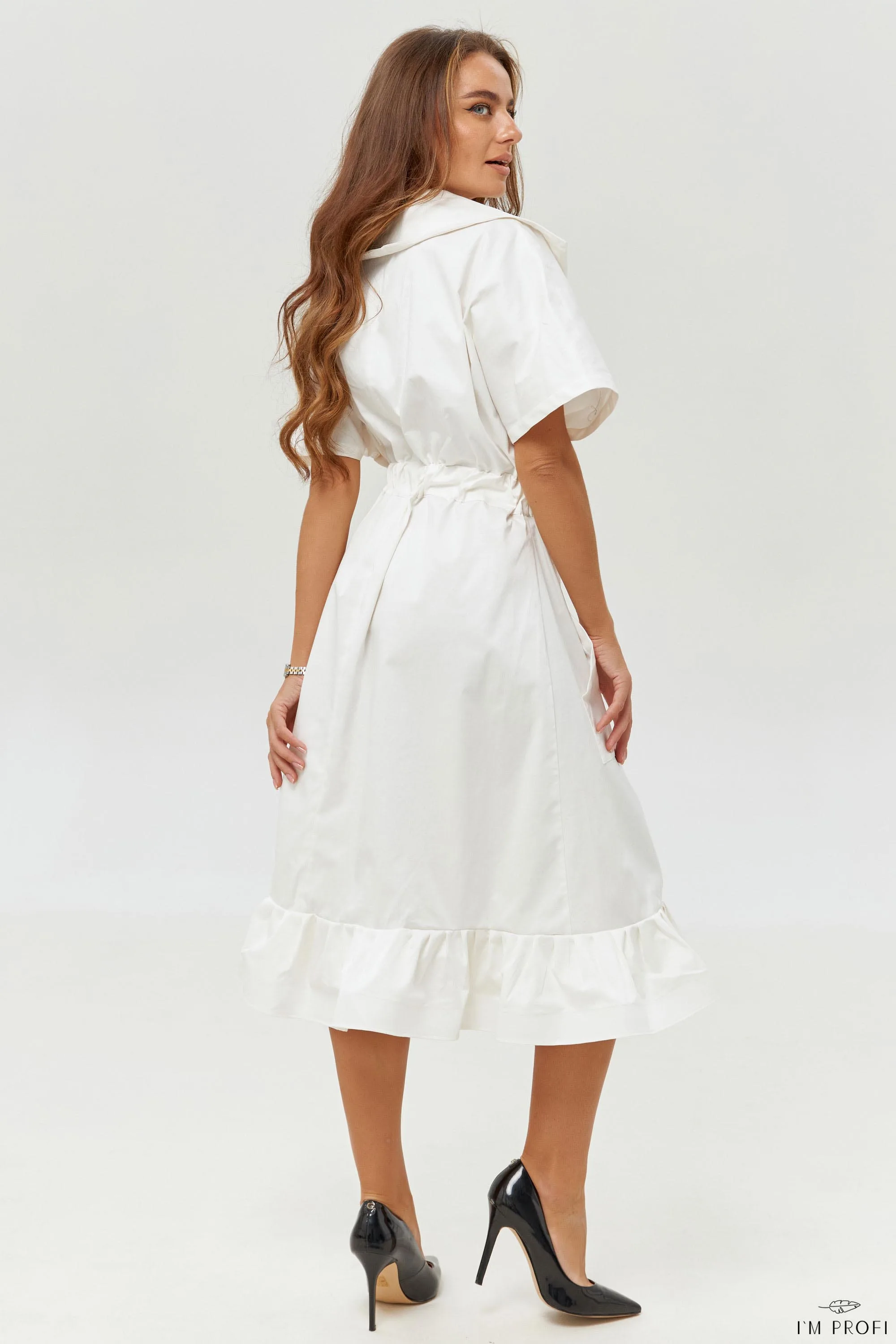 Improfi P207 Lab Coat White 02