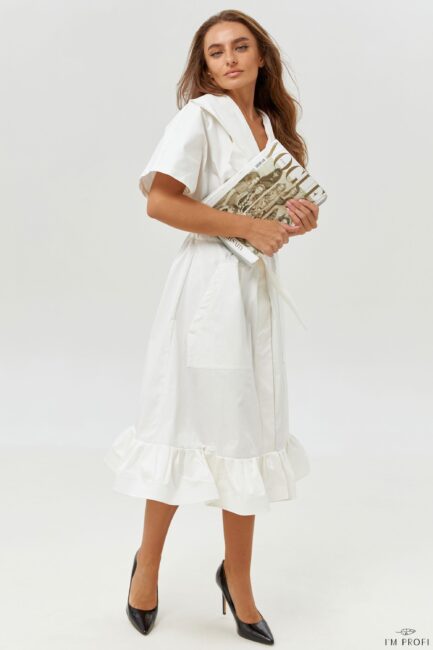 Розкішний халат-сукня б'юті-майстра – P207