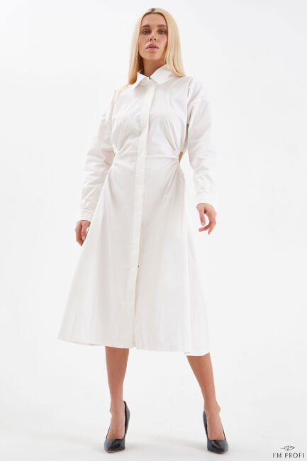 Improfi P209 Lab Coat White 01