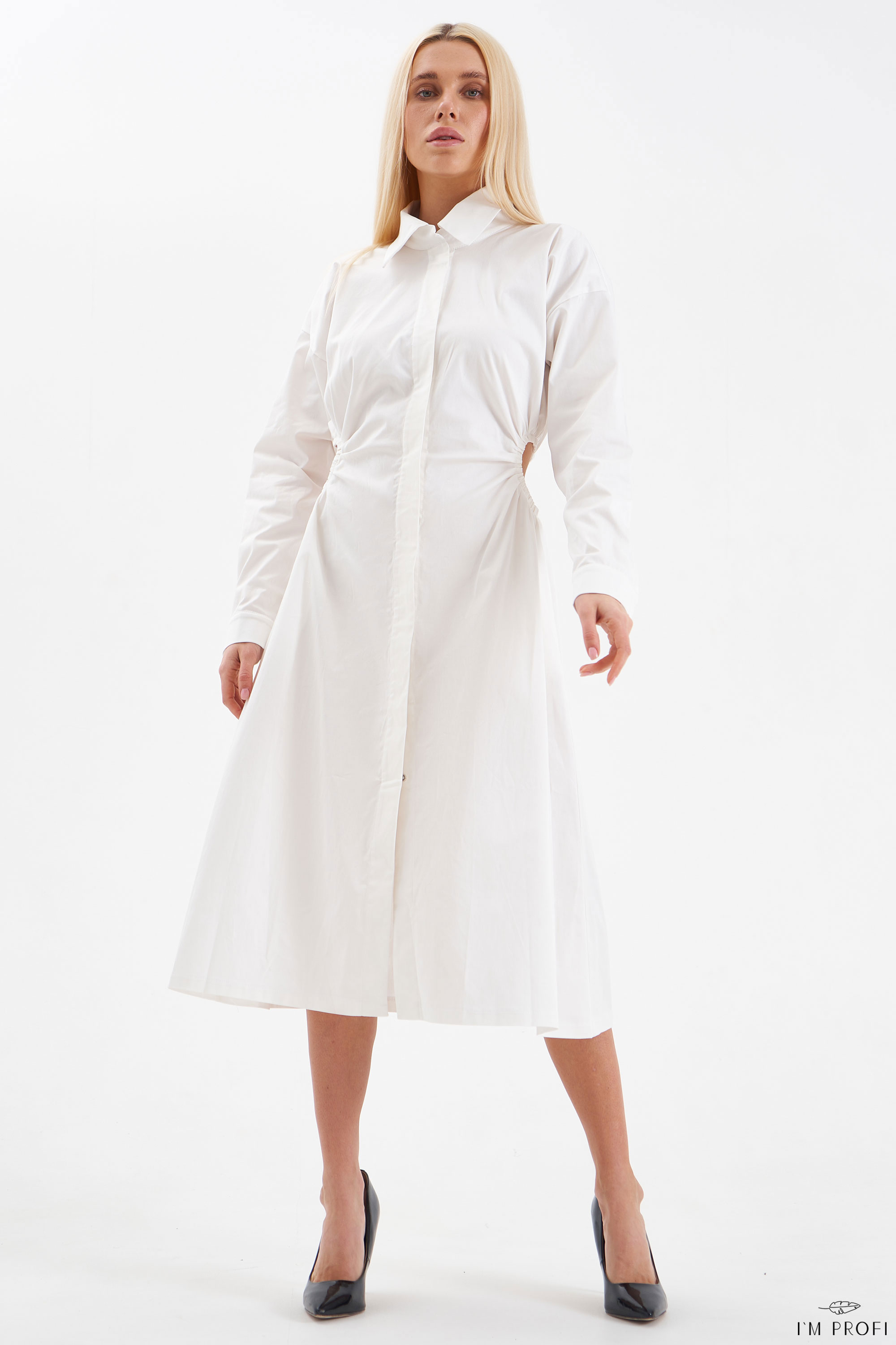 Халат медичний з розрізами – P209