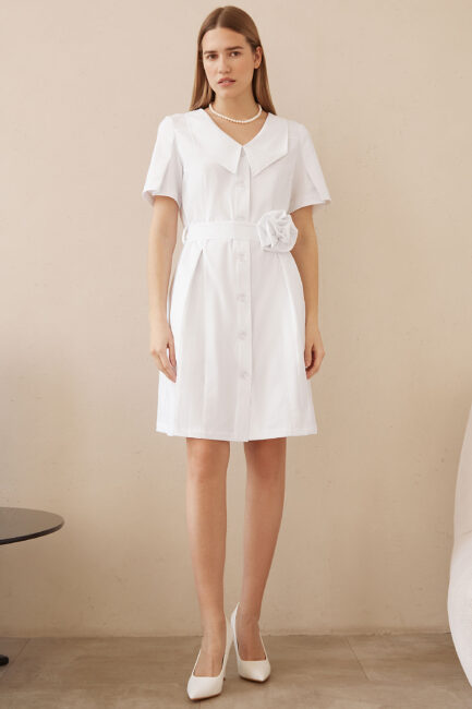 Improfi P249 Lab Coat White 05