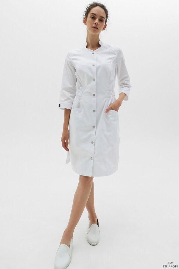 Improfi P259 Lab Coat White 01