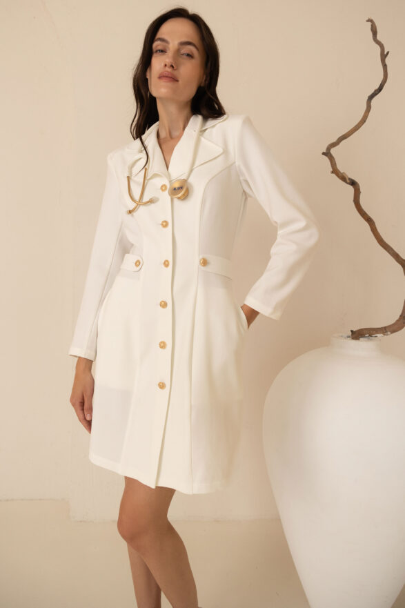 Improfi P287g Lab Coat White 06