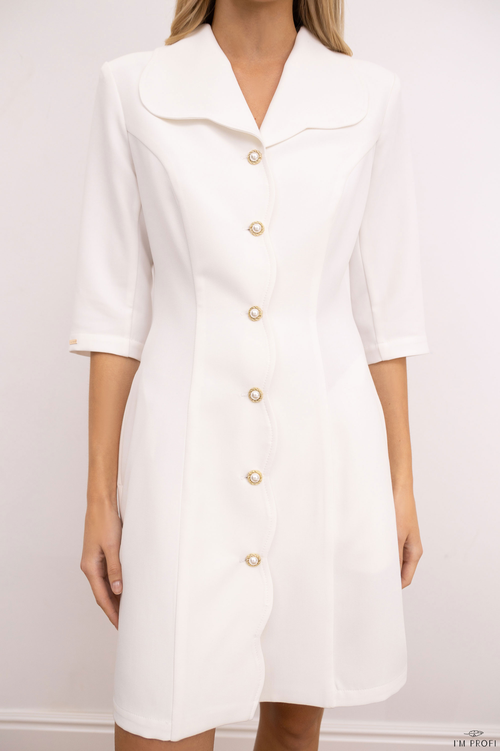 Жіночий медичний халат – P295 - Зображення 3