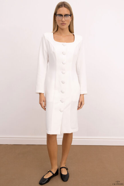 Improfi P301 Lab Coat White 01