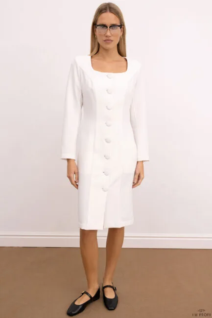 Improfi P301 Lab Coat White 01