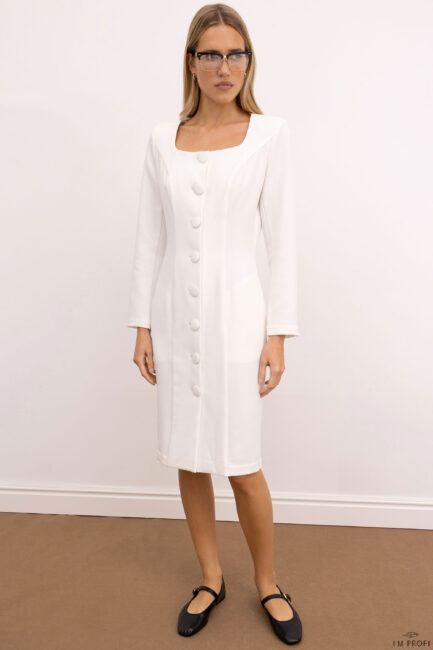 Жіночий медичний халат – P301