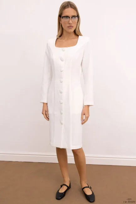 Жіночий медичний халат – P301