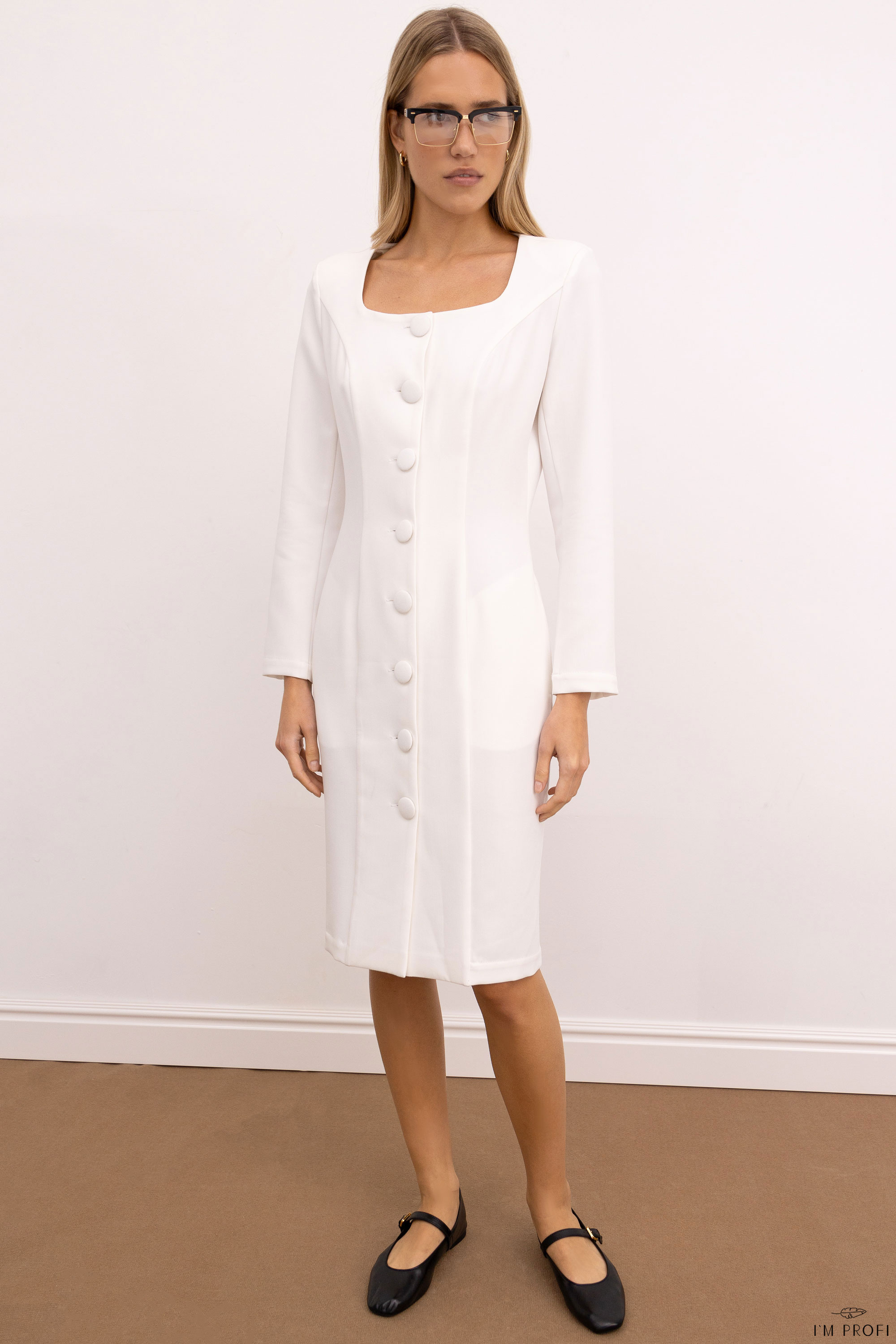 Жіночий медичний халат – P301 - Зображення 5