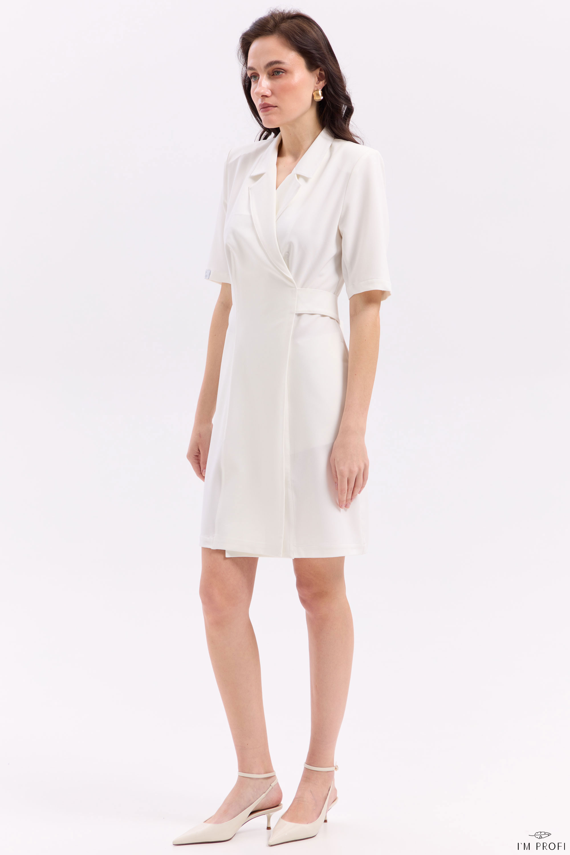 Жіночий медичний халат – P316 - Зображення 4