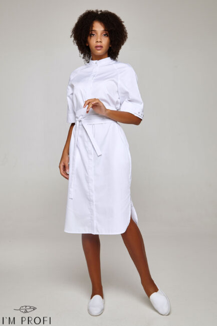 Improfi P88 Lab Coat White 01