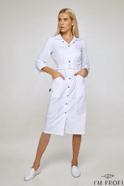 Improfi P94 Lab Coat White 01