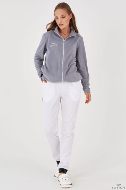 Improfi P101 Fleece Jacket Grey 01