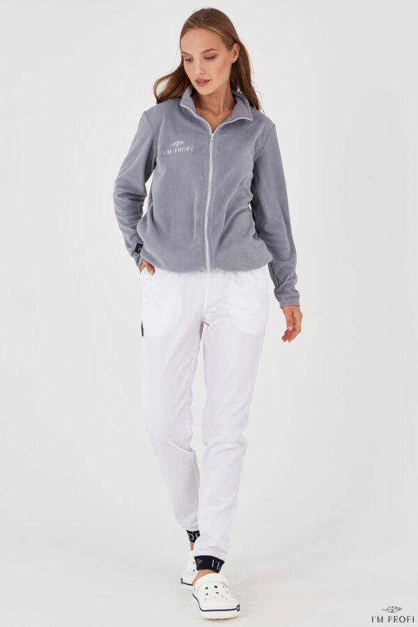 Кофта флісова – P101 - Сірий