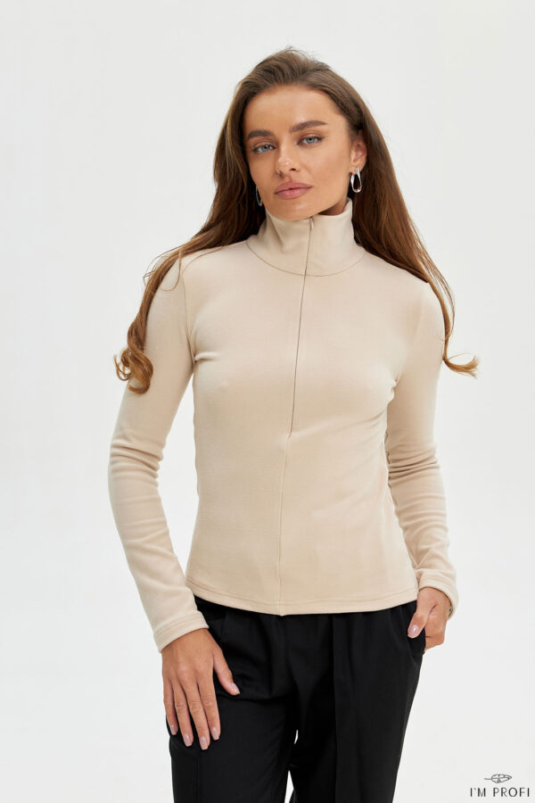 Термо-гольф (водолазка) жіночий – P151 - Бежевий