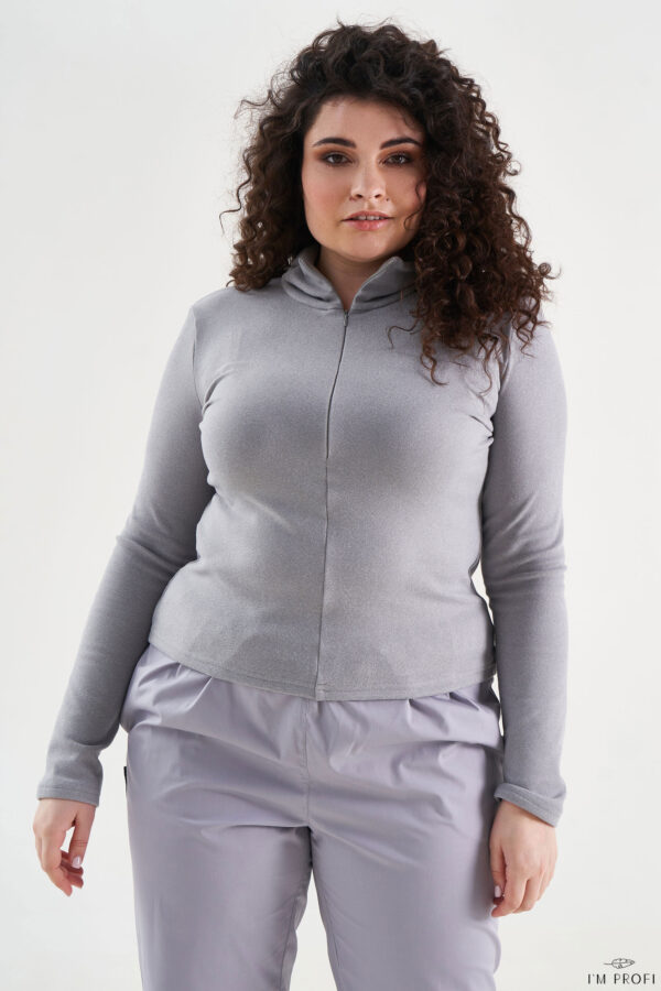 Термо-гольф (водолазка) жіночий – P151 - Сірий