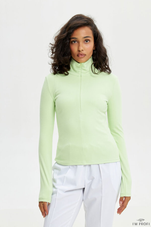 Термо-гольф (водолазка) жіночий – P151 - Лаймовий