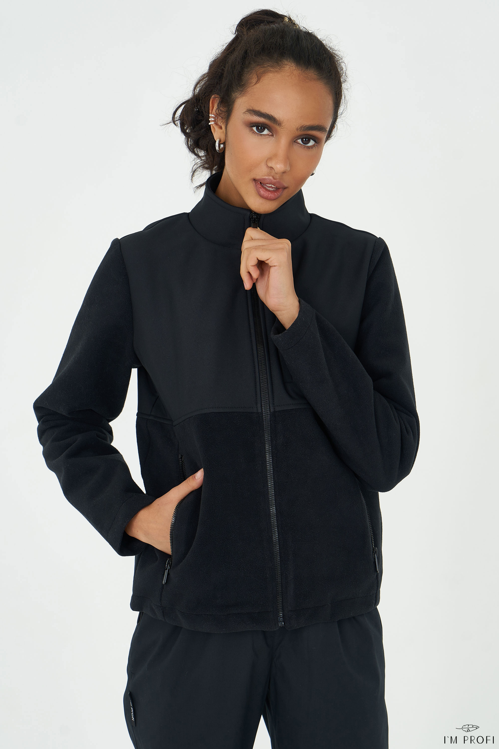 Кофта флісова на змійці – P155