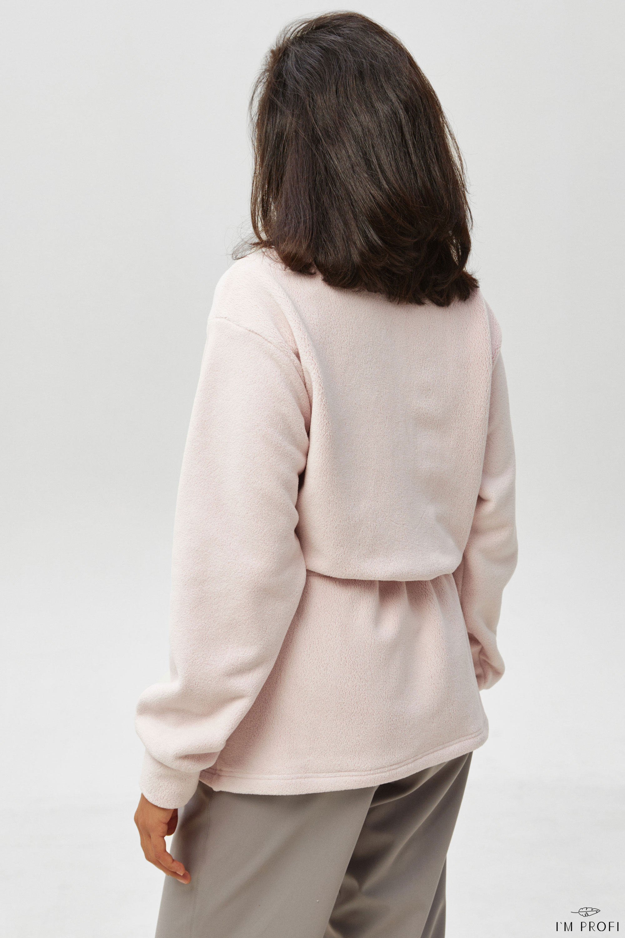 Improfi P201 Fleece Jacket Pink 02