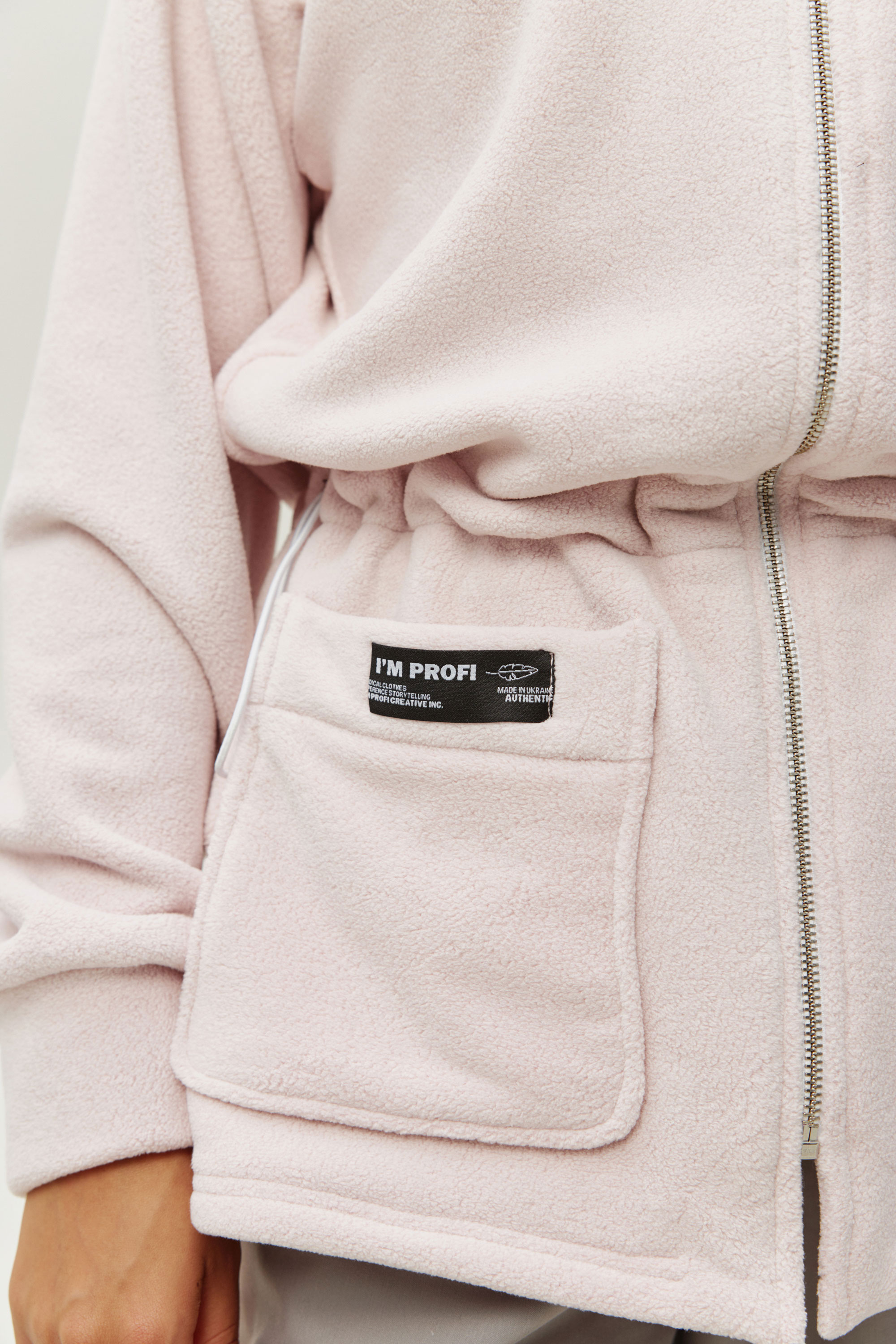 Improfi P201 Fleece Jacket Pink 04