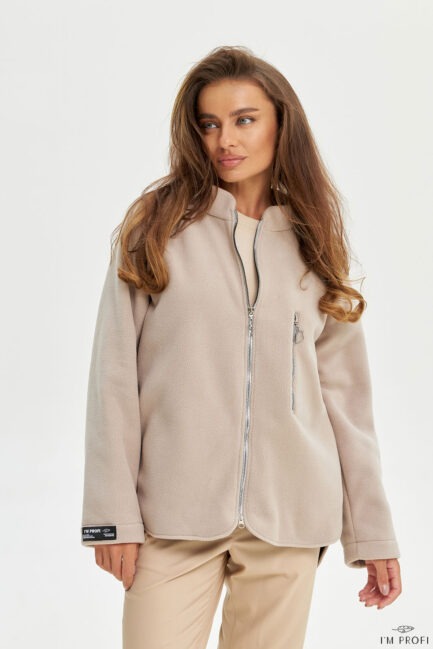 Improfi P220 Fleece Jacket Beige 01