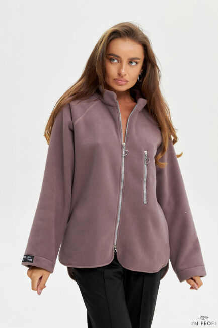 Improfi P220 Fleece Jacket Brown 01