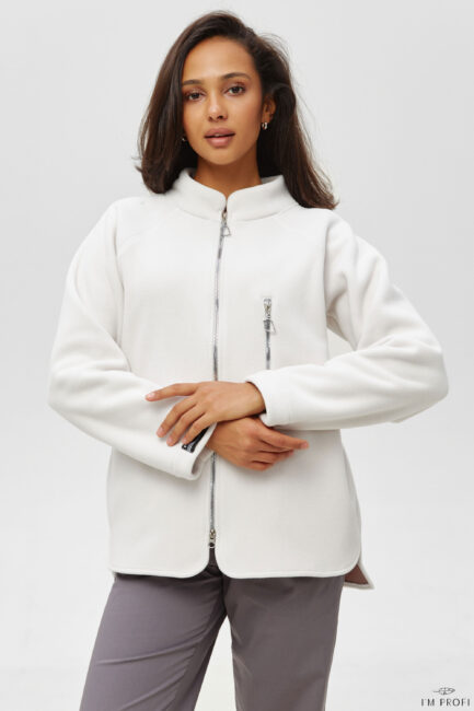 Improfi P220 Fleece Jacket White 01