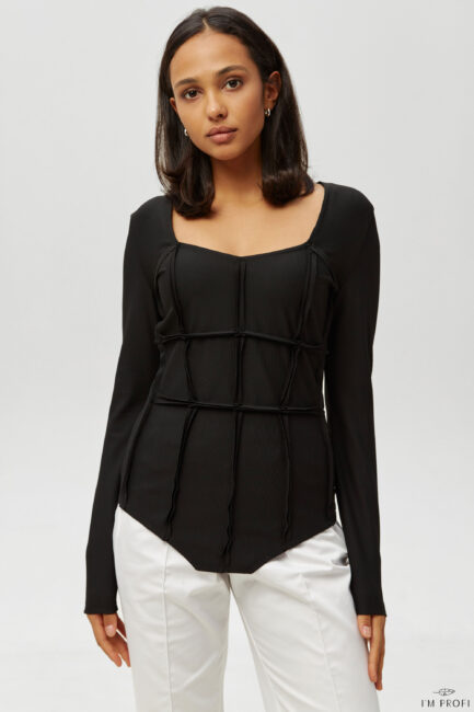 Improfi P221 Turtleneck Black 01