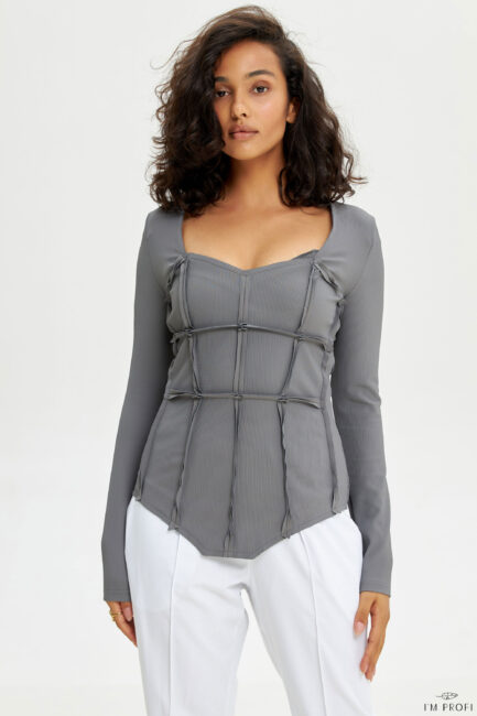 Improfi P221 Turtleneck Dark Grey 01