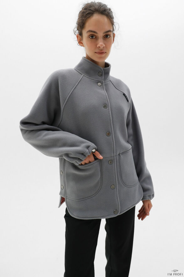 Improfi P264 Fleece Jacket Grey 01