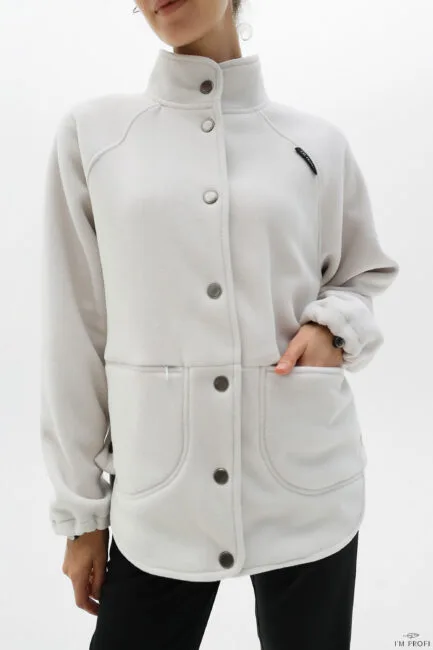 Improfi P264 Fleece Jacket White 01