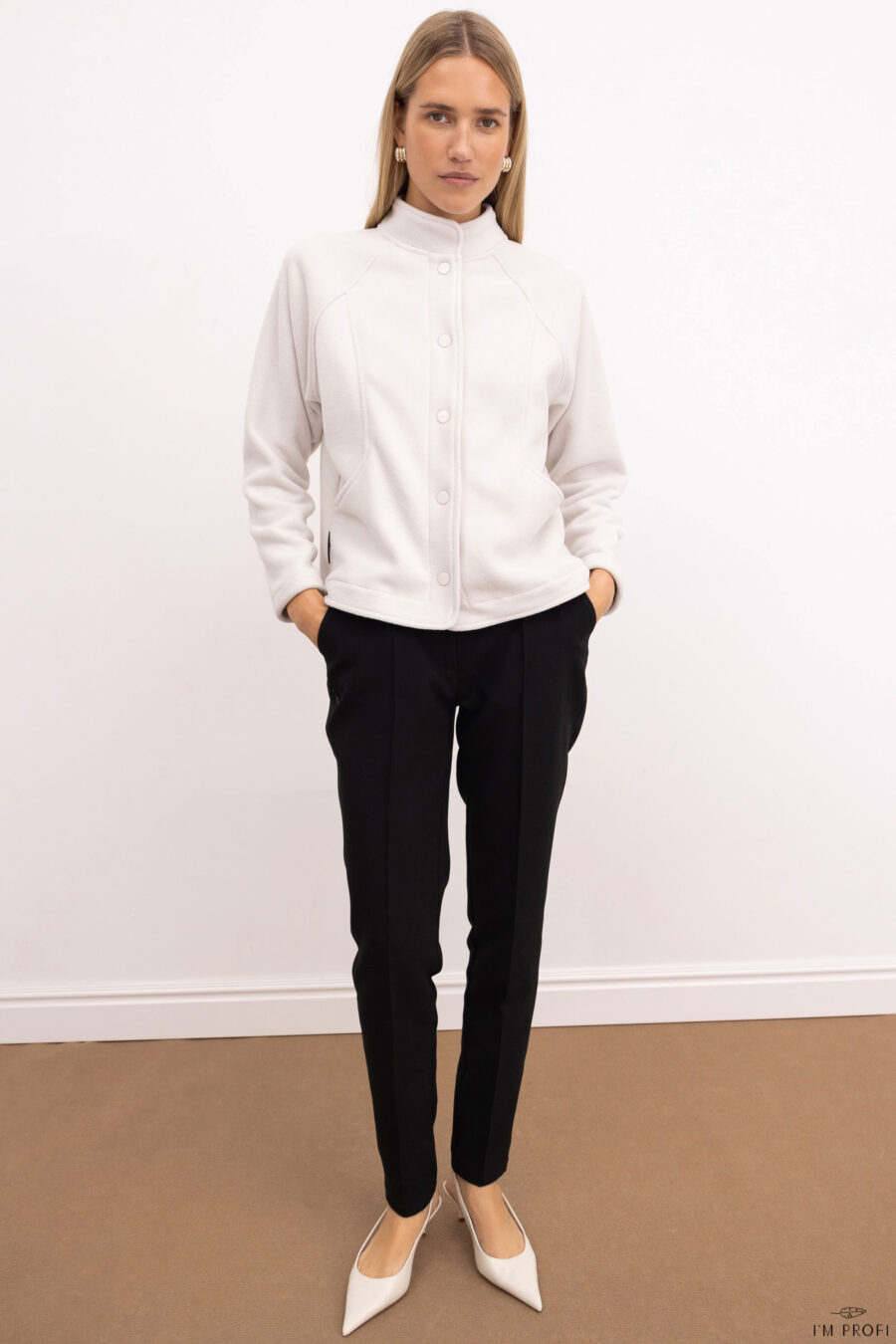 Improfi P299 Fleece Jacket White 04