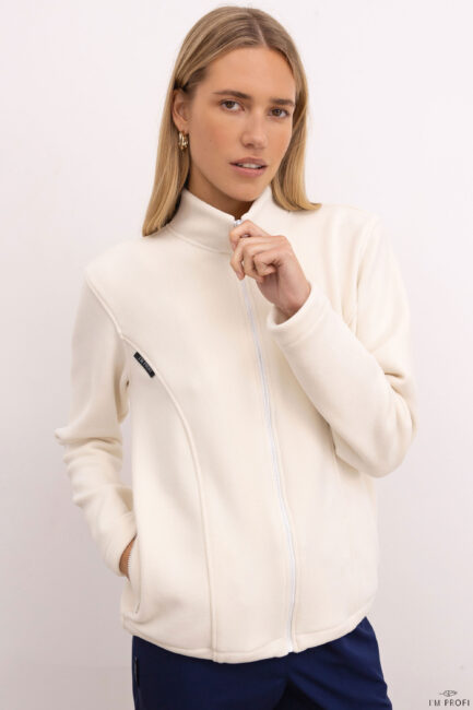 Improfi P304 Fleece Jacket White 01