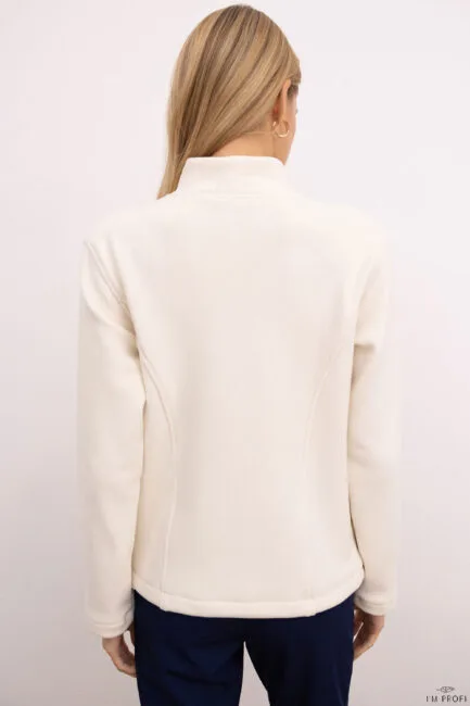 Кофта з плюшевого флісу на блискавці – P304