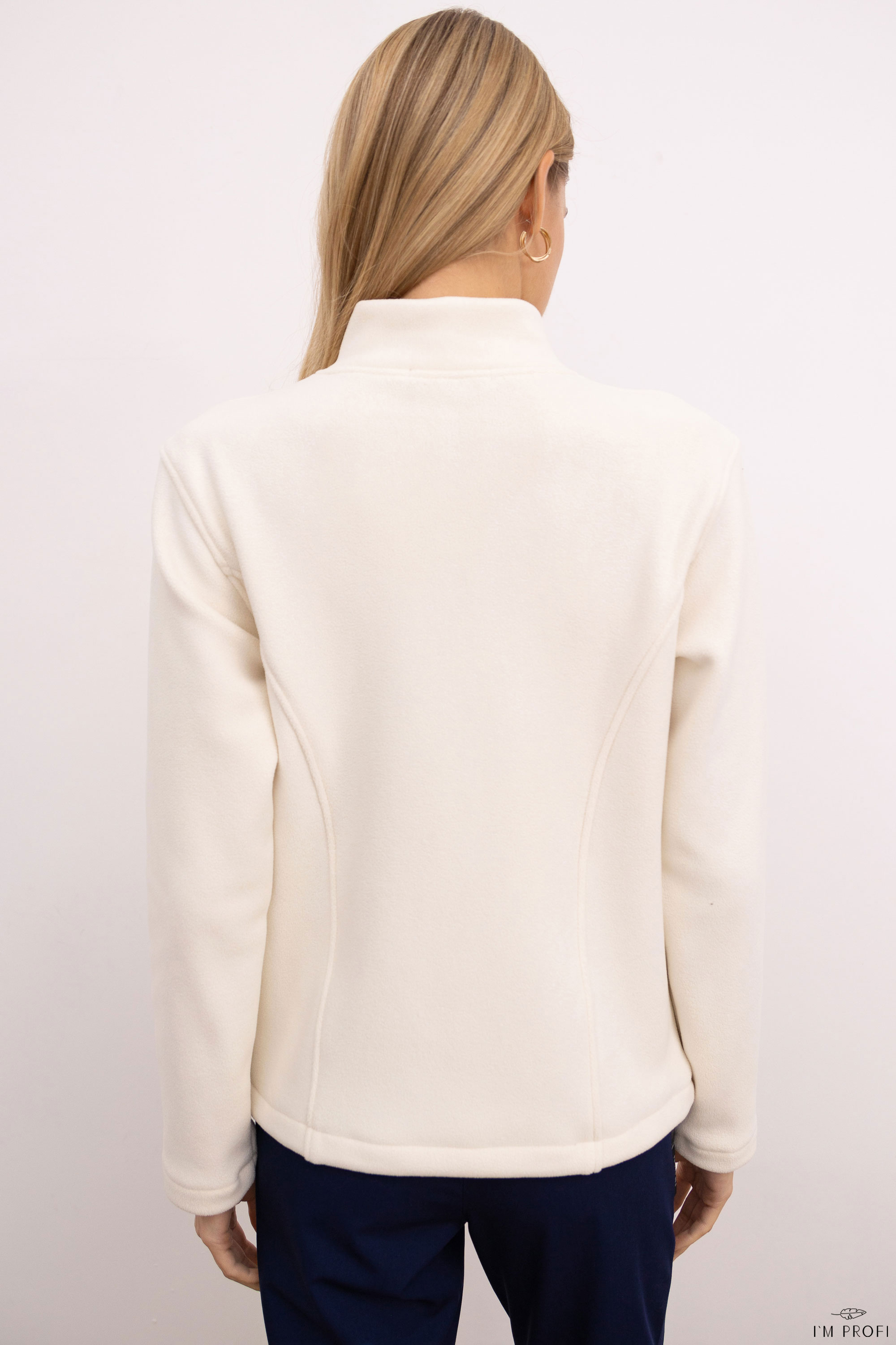 Кофта з плюшевого флісу на блискавці – P304 - Зображення 2