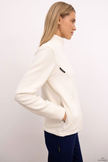 Кофта з плюшевого флісу на блискавці – P304