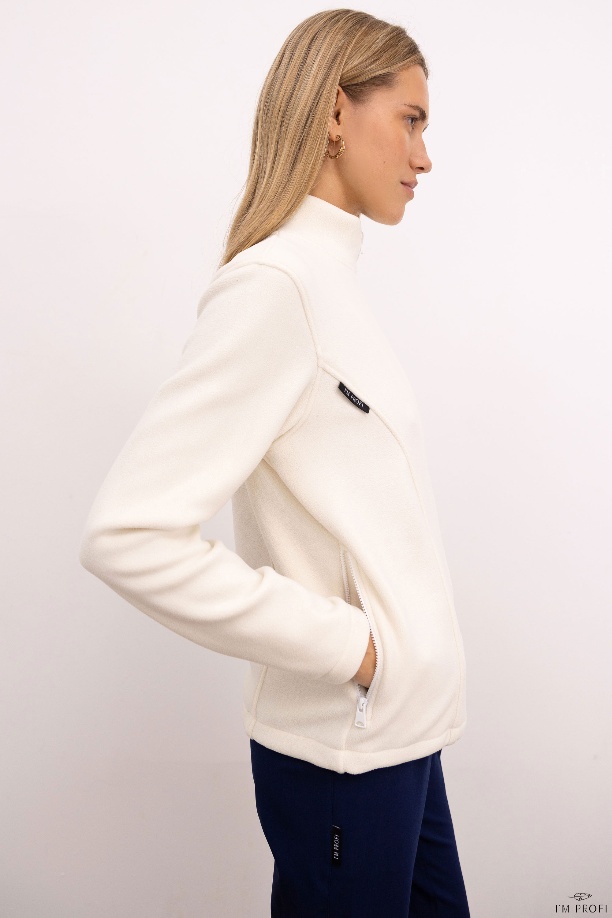 Кофта з плюшевого флісу на блискавці – P304 - Зображення 4
