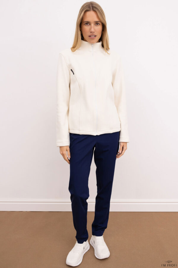 Кофта з плюшевого флісу на блискавці – P304