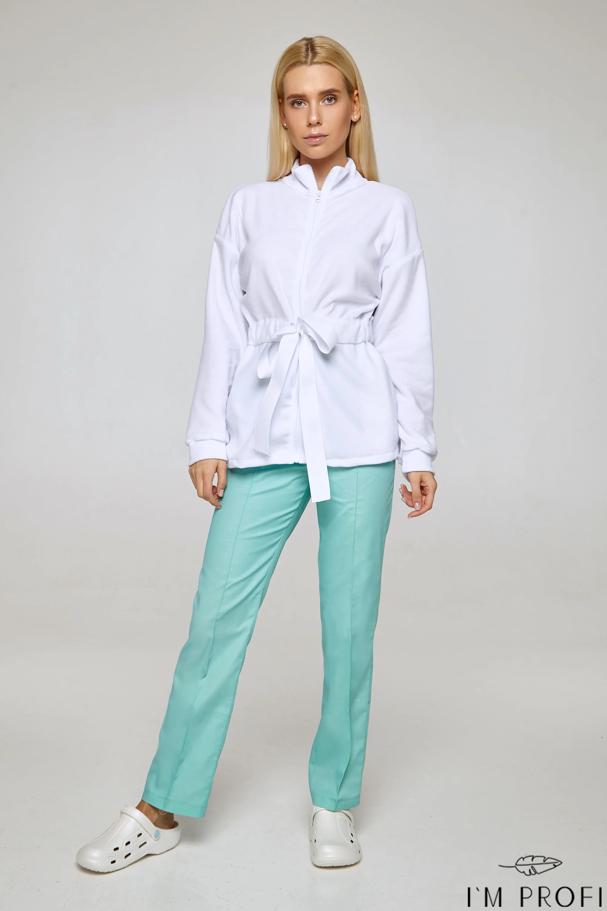 Improfi P93 Fleece Jacket White 03