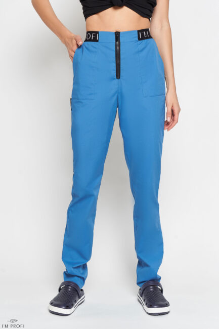 Improfi B124 Scrub Pants Seawave 01
