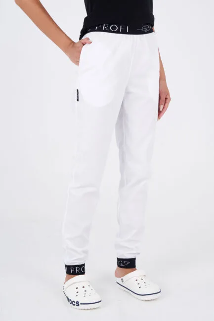 Improfi B130 Scrub Pants White 01