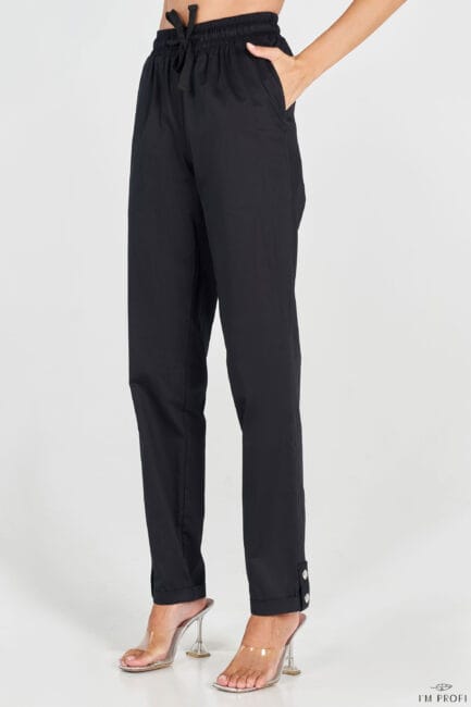 Improfi B131 Scrub Pants Black 01
