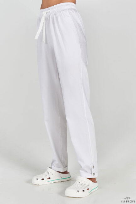 Improfi B131 Scrub Pants White 01