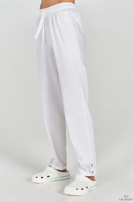 Improfi B131 Scrub Pants White 01