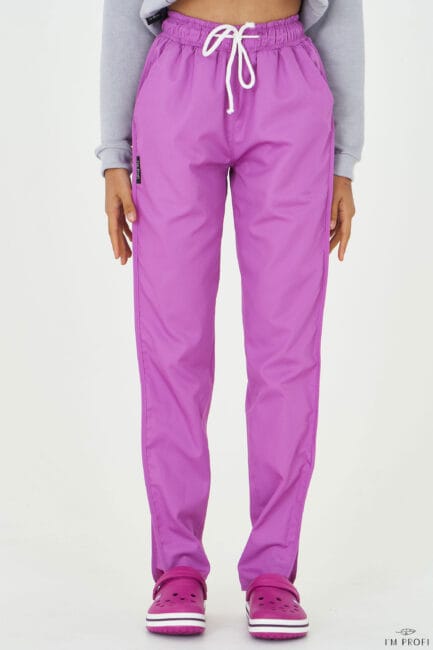 Improfi B180 Scrub Pants Fuchsia 01