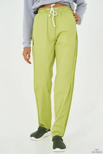 Improfi B180 Scrub Pants Lime 01